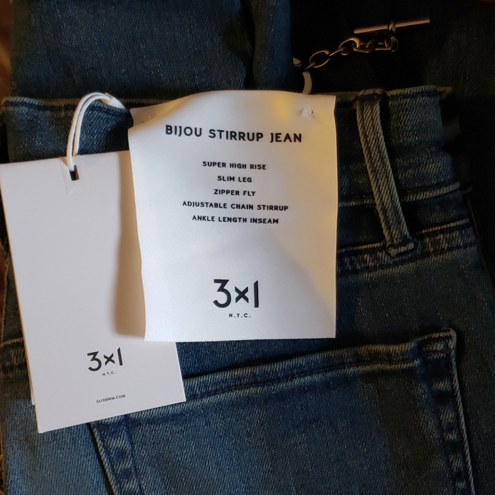 3ร1 NYC BIJOU STIRRUP JEAN LAYLEE PANT. - Picture 8 of 13